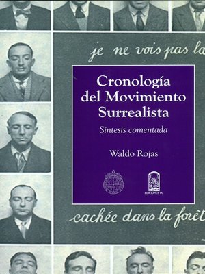 cover image of Cronología del movimiento surrealista